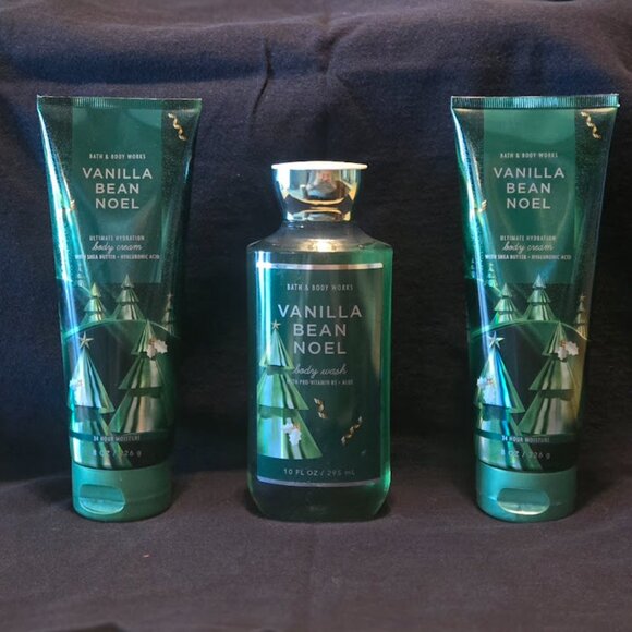 Bath & Body Vanilla Bean Noel Body Lotion & Shower Get - Picture 3 of 4